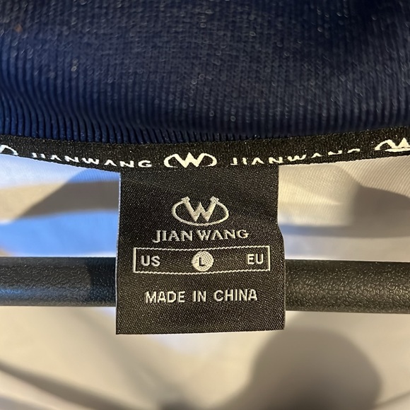 Jian Wang zip-up spandex jacket - Picture 3 of 7